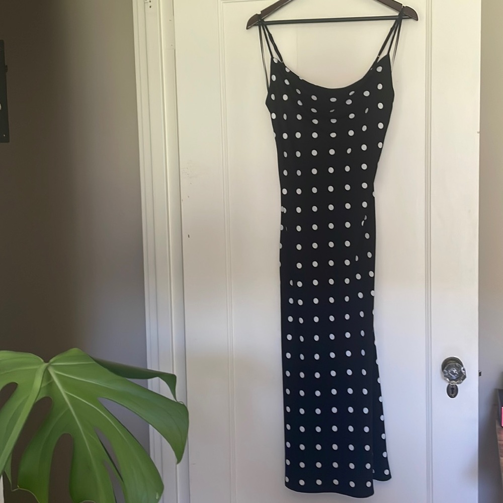 Vici womens small silk dress